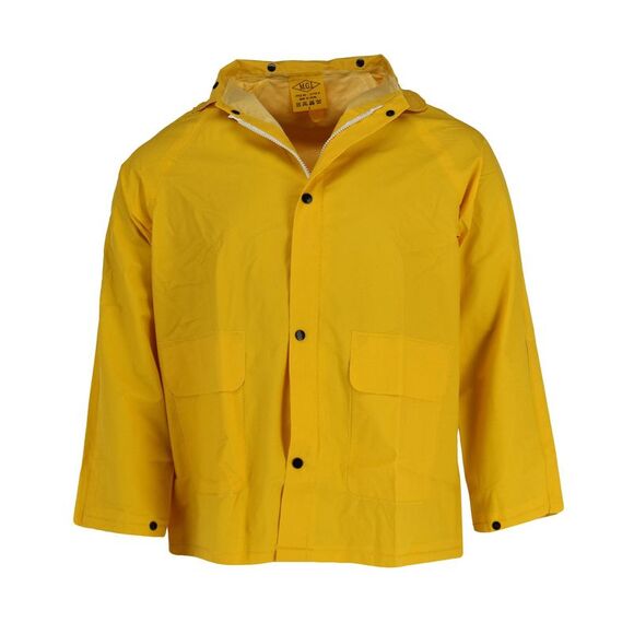 Tuff Grip Men's 3 Piece Overall Pants and Jacket Rain Suit with Hood - Picture 2 of 5